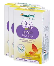 Himalaya Herbal Gentle Baby Soap - 75 gm ( Pack of 3 )