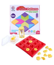 Ratnas Little Creative Pattern Board Puzzle & Match IT Junior Puzzle Game