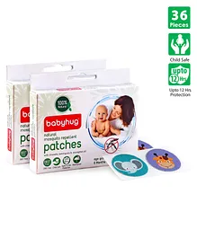 Babyhug Waterproof Natural Mosquito Repellent Patches - 36 Pieces (12pcs - 24pcs)