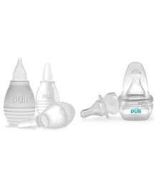 Pur Medical Nurser - Transparent with Nasal Aspirator - White