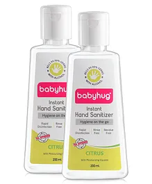 Babyhug Hand Hand Sanitizer Citrus 400 ml (200ml - 200ml)