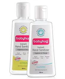 Babyhug Hand Sanitizer Pack of 2 (100ml)