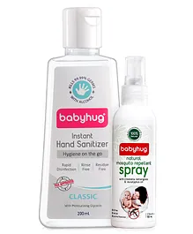 Babyhug Mosquito Reppelent & Sanitizer Classic 200ml