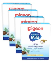 Pigeon Baby Nourishing Soap - 75 gm (Pack Of 4)