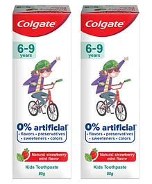 Colgate Natural Strawberry Mint Flavour Tooth Paste - 80 grams Pack Of 2