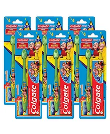 Colgate Kids Motu Patlu Toothpaste Bubble Fruit Flavour with Toothbrush Pack of 3 - 40 gm each (Pack of 2)