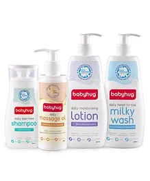 Babyhug Daily Hair & Skin Care -  Mega Value Pack