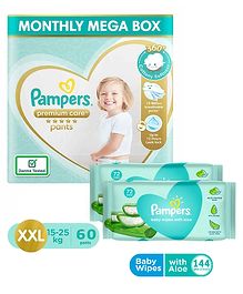 pampers xxl pants monthly pack