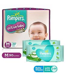 pampers active baby medium