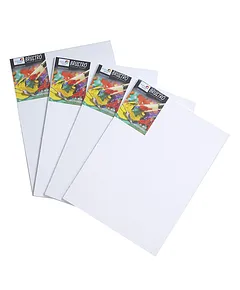 Artlicious Canvas Panels for Painting, 12 Pack - 5x 7 Super