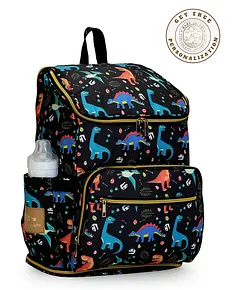 Baby Jalebi Diaper Bags : Buy Baby Jalebi Personalized Luxe Dune Diaper Bag  Backpack (Midnight Black) Online
