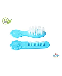 Buy Natural Soft Newborn Baby Brush Set  Goat Hair Bristles with  EcoFriendly Wood Handle  Wooden Infant Cutie Comb by PomPerfect Online at  desertcartINDIA