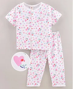 Girls 18 24 Months White Cotton Nightwear Online Buy Baby