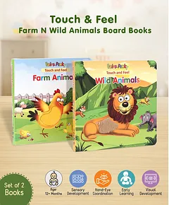 Baby Touch & Feel Board Books - Set of 7