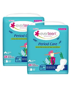 Evereve Ultra Sanitary Napkin/Pad, XXL 320mm, Pack of 30 Napkins