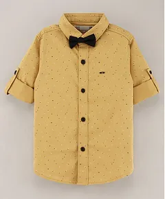 Buy Joley Poley Boy Regular Fit 5 Piece Coat Pant with Shirt, Pant, Blazer,  Waistcoat & Tie for Kids & Boys Parties and Function (Mustard, 2-3 Years)  at