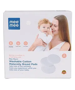 Buy Ecommercehub Reusable Nursing Breastfeeding Pad Pack, Washable, 2 Pads  - Nursing Breast Pad for Breastfeeding Moms. Online at Best Prices in India  - JioMart.