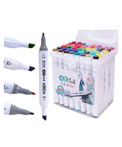 FunBlast Acrylic Marker - 36 Colors Acrylic Water Color Markers, Water  Based Ink Markers Pen for Rock Painting, Canvas, Photo Album, Craft, School