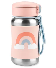 Baby Moo Stylish Insulated Stainless Steel Flask Thermos Hot  & Cold Wate For Kids 350 ml Water Bottle - Flask