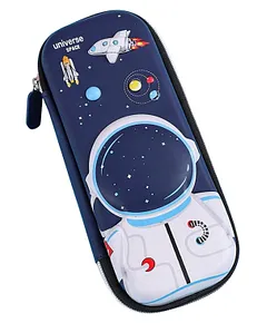 Toyshine Space Exloration Theme Hardtop Pencil Case with Compartments