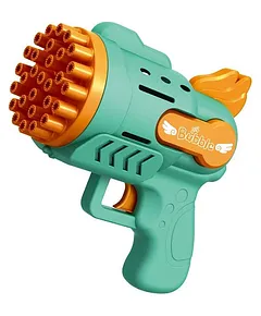 NHR 32 Hole Electric Bubble Gun with Solution for kids, Gatling