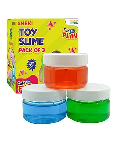 sneki (200 ML) Slime Activator Liquid Bottle for DIY Squishy Toy