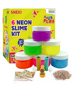DIY Crystal Slime Kit – Slime kits for Girls Boys Toys with 48