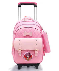 Kids school cheap trolly bag