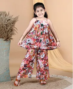 Buy Girls Ethnic Wear Online, Indian Traditional Dress for Baby Girl USA:  Grey, Blue and Purple