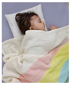 Cotton & Muslin Baby Blankets Online India - Buy at