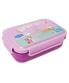 Peppa Pig Sandwich Box Snack Box Container, Lunchbox