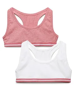 Buy Emmarr Big Girls Slim Soft Cup Bras Hasp Teen Small Vest Design Wireless  Bra Online at desertcartINDIA