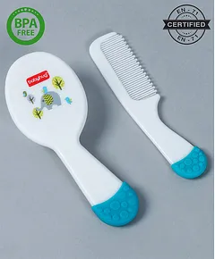 Buy Vega Baby Comb & Brush Set - Blue