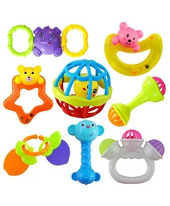 baby rattles and squeeze toys