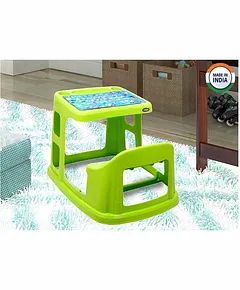 Green Foldable Baby Bouncer Chair 70 X 40 X 55cm Multifunction Baby Rocking Chair for Home Daily Use