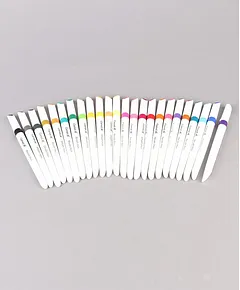 Buy Sketch Pens Assorted pack of 24 shades, Full size Online in India