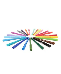 FABER CASTELL – 25 Felt Tip Connector Sketch Pens Colour Sketch Draw Art  Craft