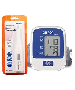 Omron 8712 Automatic Blood Pressure Monitor (White and Blue)