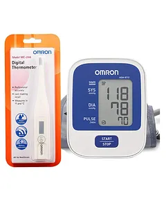 Omron 8712 Automatic Blood Pressure Monitor (White and Blue