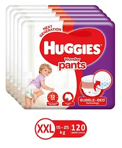Buy Huggies Wonder Pants XL 56 count 12  17 kg Online at Best Prices  in India  JioMart
