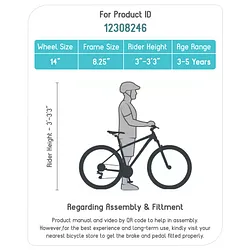 24 bike height online range