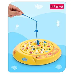 Babyhug Musical Fish Catching Game With Rotating Board 21 Fishes -  Multicolour Online in India, Buy at Best Price from
