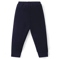 Babyhug Cotton Full Length Thermal Leggings Solid- Dark Navy Online in India,  Buy at Best Price from