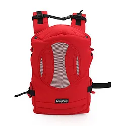 Babyhug Snuggle Me 3 Way Baby Carrier With Adjustable Protective Hood - Red  Online in India, Buy at Best Price from
