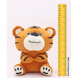 Babyhug Baby Tiger Soft Toy Brown - Height 21 cm Online in India