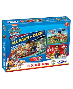 Frank Animals Puzzles - A Set of 6 Two-Piece Shaped Jigsaw Puzzles for 3  Year Old Kids and Above