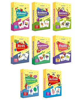 Buy Flash Cards Combo: First 100 Animals + Letters & First 100 Words –  Skillmatics