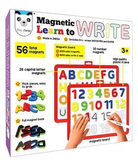 Play Panda Magnetic Learn To Spell : Objects With 32 Picture
