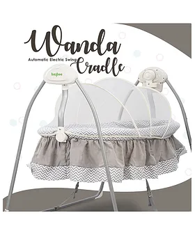 Cradle automatic outlet swing