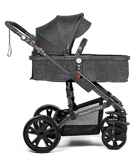 Fully collapsible clearance pram